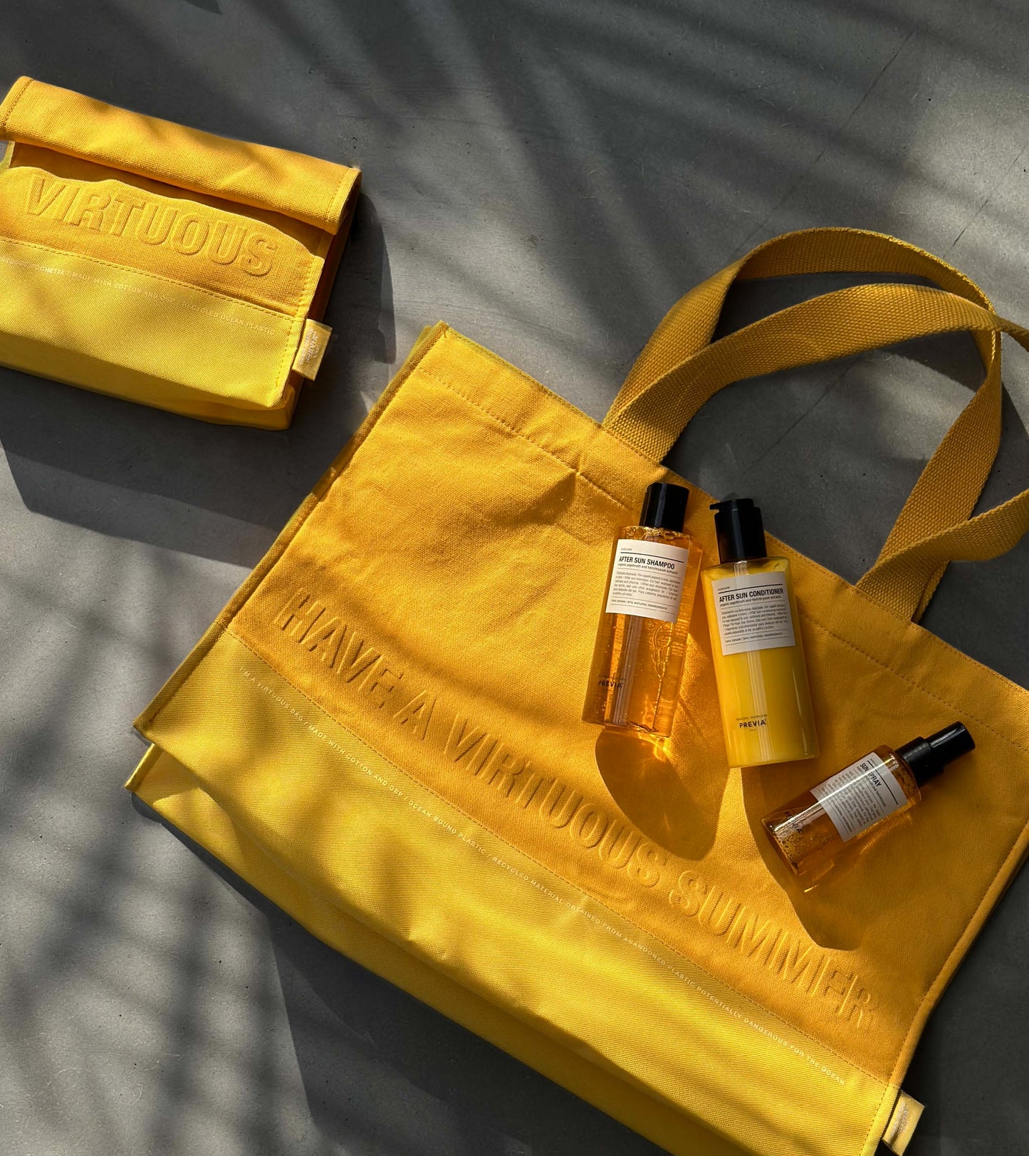 Previa SUNCAREKIT inkl. Strandtasche und Pochette