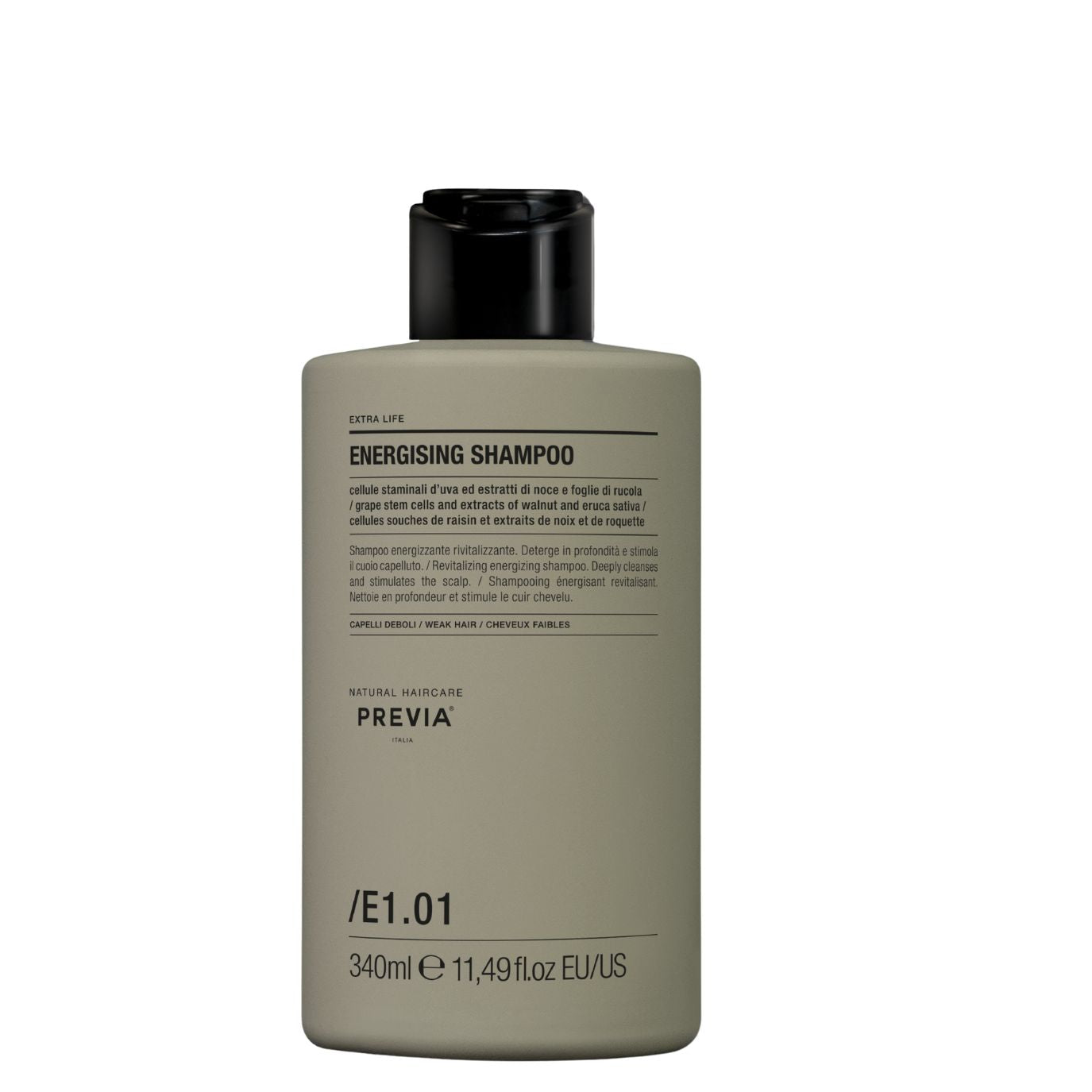 Previa Extra Life Energising Shampoo