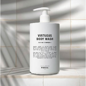 Virtuous Body Wash 500 ml + Previa  Handtuch GRATIS